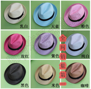 Fashion hot-selling general fedoras sun beach hats strawhat sun hat