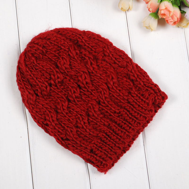 Fashion knitted hat winter knitted hat fashion winter women's casual me017