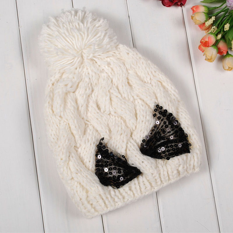 Fashion knitted hat winter knitted hat retro finishing fashion personality winter casual me009