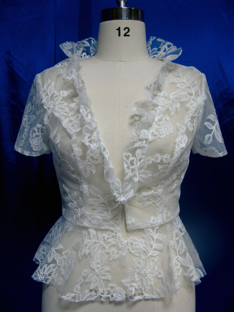 fashion  Lace Bridal Jacket  hot custom