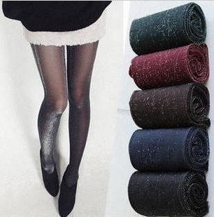 Fashion Lady's  Sexy Black Silver,Coffe,Dark green,Rose,Claretred Pantyhose Stockings Free Shipping(10 pieces/lot)