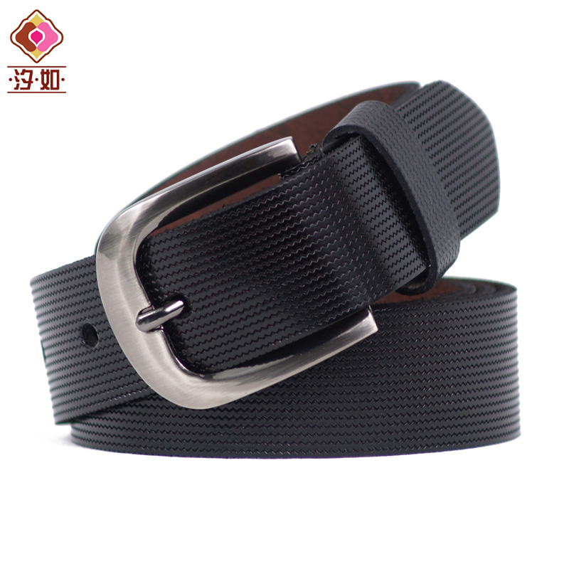 Fashion leather women's belt vintage genuine leather all-match casual belt black