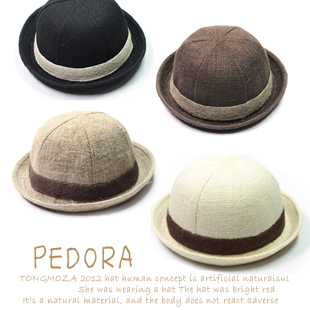 Fashion lovers fluid fedoras dome small fedoras men and women general cap bucket hat