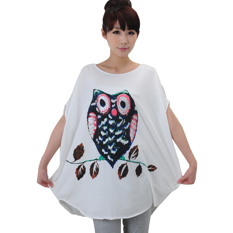 Fashion maternity clothing summer top maternity top maternity t-shirt loose batwing sleeve