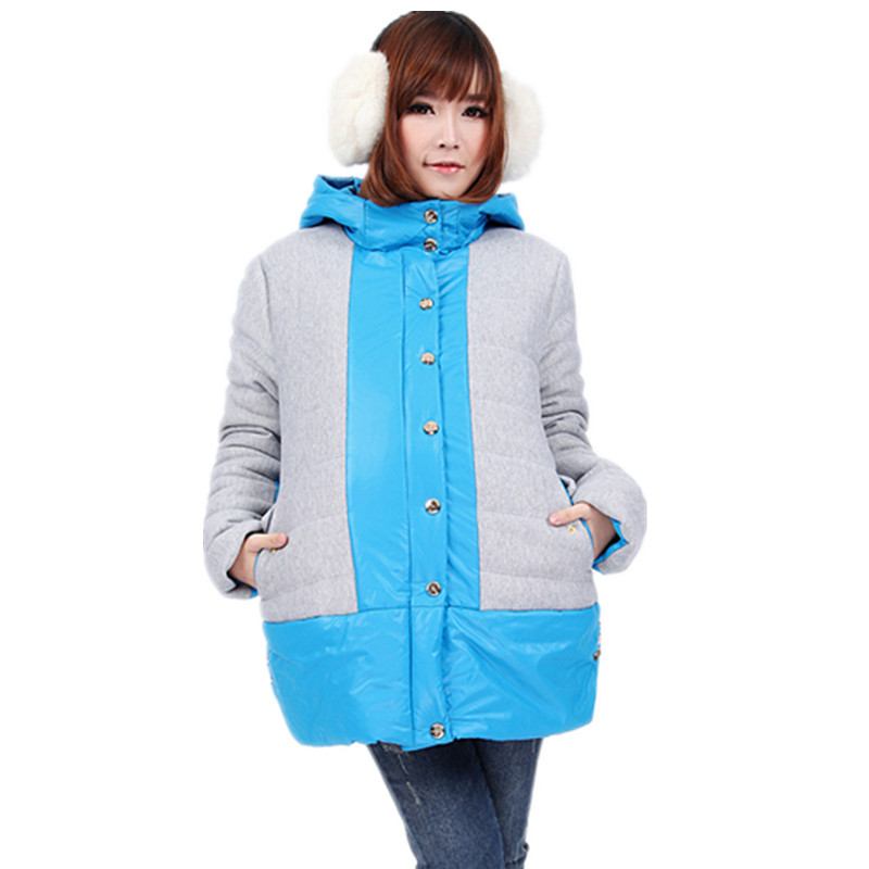 Fashion maternity clothing winter maternity wadded jacket winter thickening thermal cotton-padded jacket cotton-padded jacket