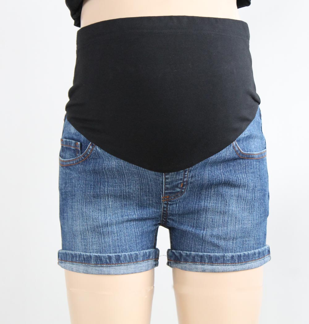 Fashion maternity denim shorts maternity denim shorts autumn and winter maternity shorts