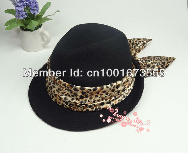 Fashion  Men and Women Jazz Fedoras Hat ,Woolen small fedoras jazz hat , autumn and winter small fedoras caps winter millinery
