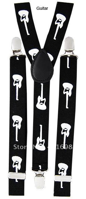 Fashion Music Suspenders+free shipping+hot sales+best for promotion SFSP13Q01