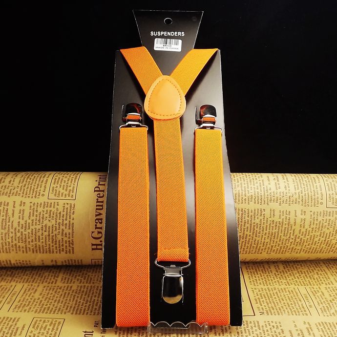 Fashion orange color Suspenders+free shipping+hot sales+best for promotion SFSP13Z004
