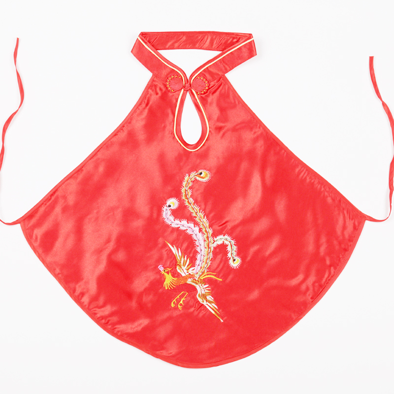 fashion Plate buttons women's costume faux silk cheongsam collar bellyached lucky 5 0861