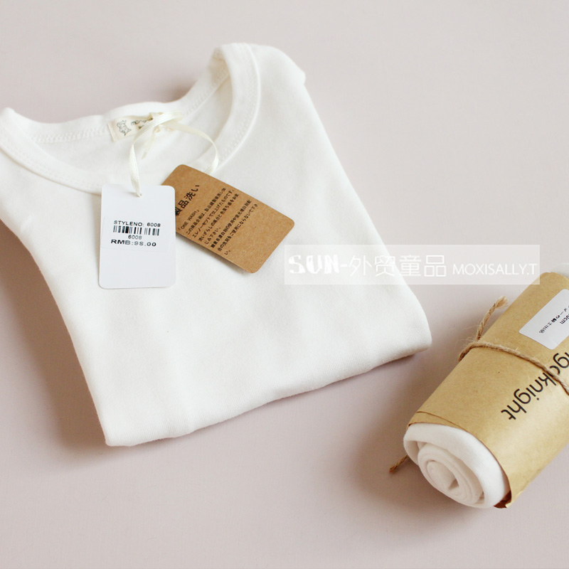 fashion - ploughboys female child cotton home set top trousers