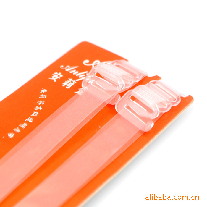 Fashion quality scrub transparent shoulder strap invisible tape shoulder strap pectoral girdle 1.5