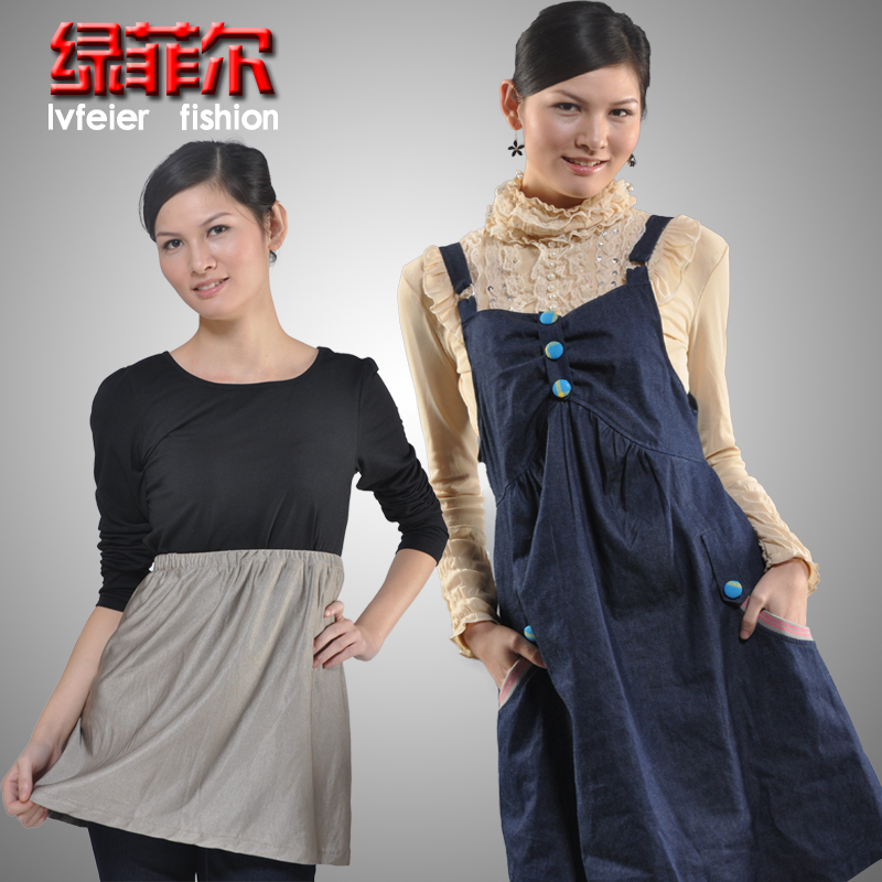 fashion Radiation-resistant general work wear suspenders full dress maternity clothing 800681 900693