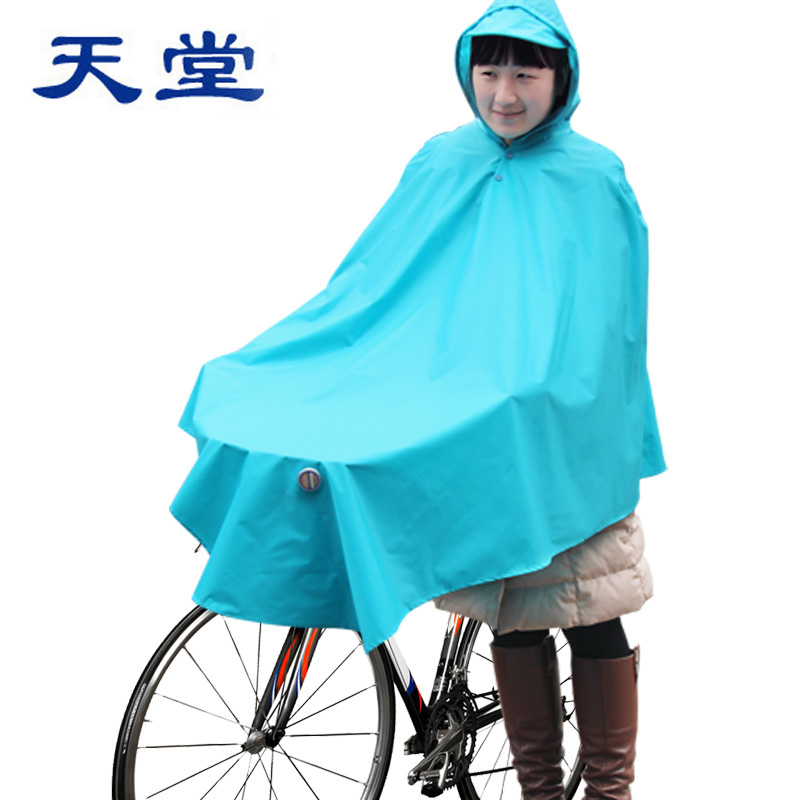 Fashion raincoat bicycle raincoat poncho