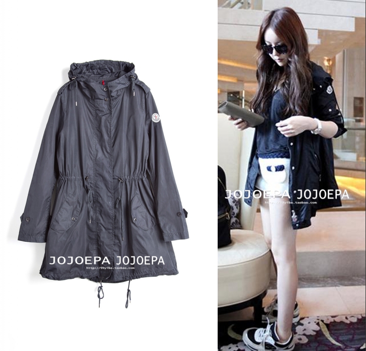 Fashion retro 2013 medium-long finishing casual fashion wind waterproof trench