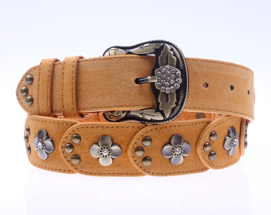 Fashion rivet diamond vintage women's belt strap all-match women's rhinestone genuine leather pigskin belt