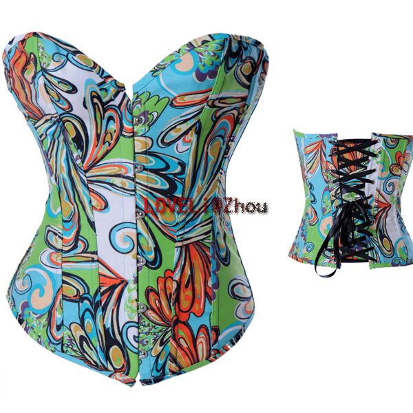 Fashion royal shapewear corset sexy vest bra tiebelt body shaping underwear