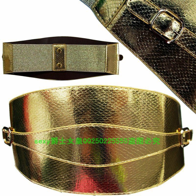 Fashion royal vintage jazz body shaping cummerbund elastic wide belt kumgang cummerbund wide