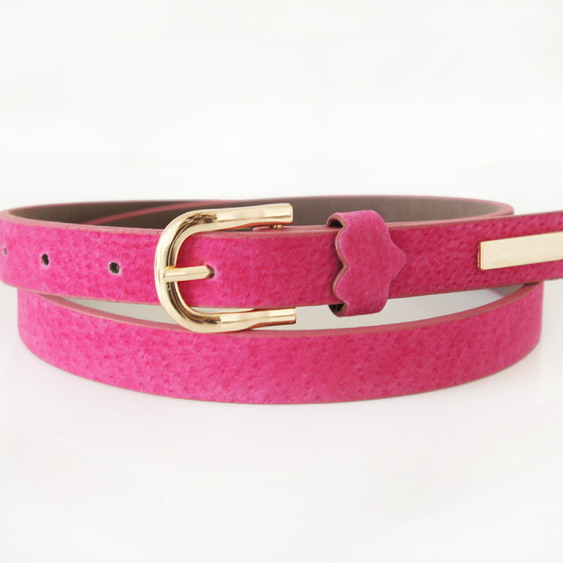 Fashion scrub genuine leather women's belt all-match strap Women casual fs1093