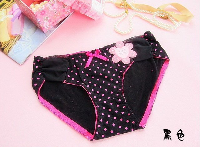 Fashion sexy and lovely women briefs underwear 30pcs/lot mix colors