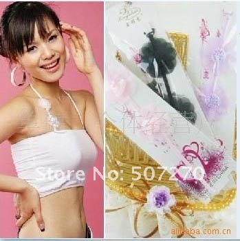 Fashion Sexy Lingerie Rose Flower Women Hanging neck Strapes For Bra Ladies Gallus Accept Mix colors  - B002