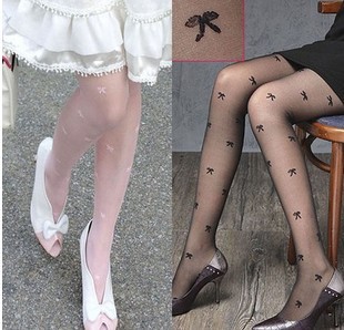 Fashion Sexy Lovely Little Bow Nylon Tights Pantyhose Stockings