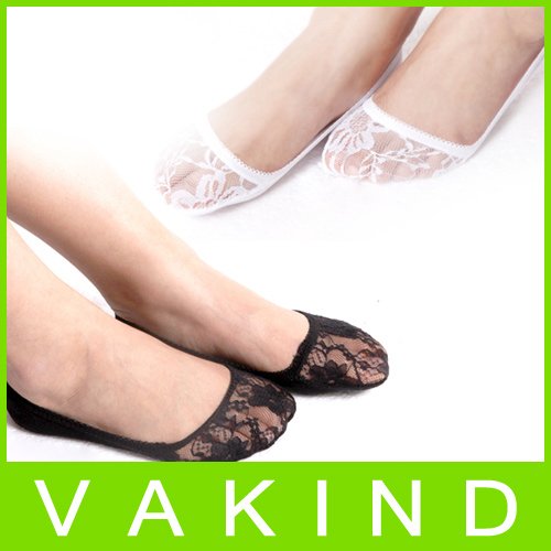 Fashion Sexy Multifunction Wrap Toes Short Socks Lace Hollow Pattern New
