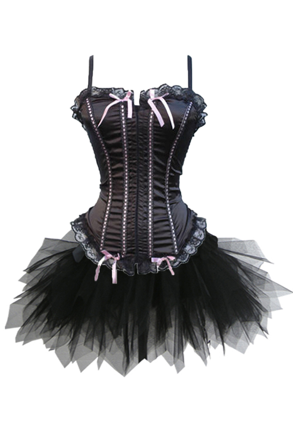 Fashion shapewear shaper vest waist lace slimming costumes twirled service suspender skirt puff skirt