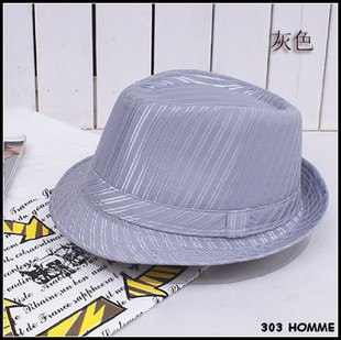 Fashion spring male Women dome male women's all-match small fedoras jazz hat