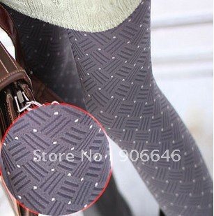 Fashion stock Women's Tights Pantyhose coffee gray black Stockings tights FREE SHIPPING 3PC/lot