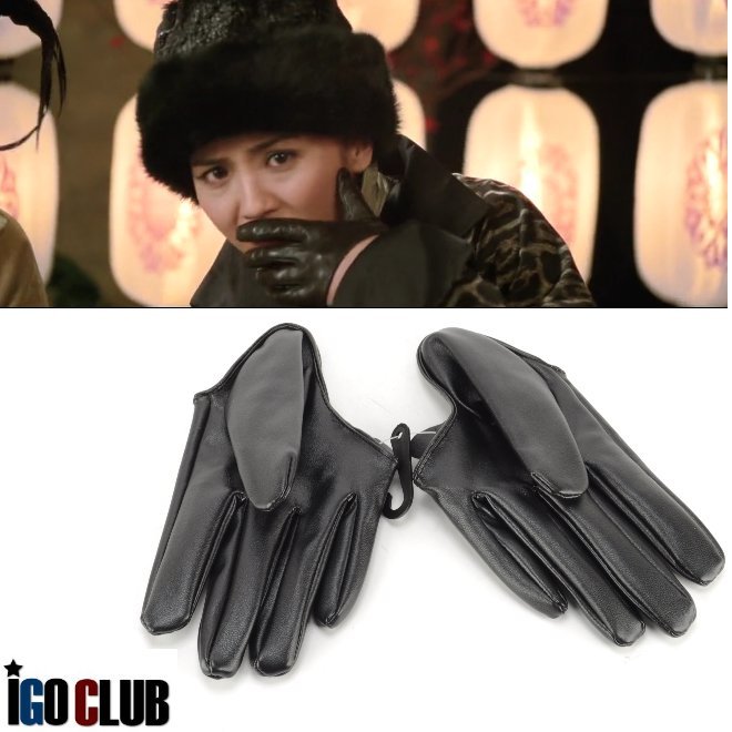 Fashion style small sexy leather gloves h&m