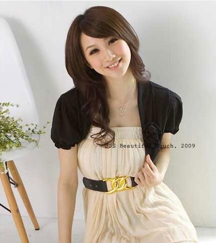 Fashion summer  100% cotton knitted all-match female coat cape