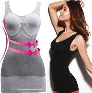 Fashion Up Chest Women Body Shaping Seamless Slimming Corsets Tops Vest,Free Shipping