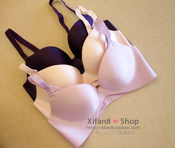 Fashion victoria small seamless underwear thickening push up one piece bra vs