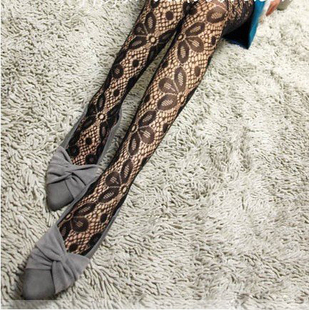 Fashion vintage sexy pantyhose , sexy fishnet stockings jacquard socks female pantyhose