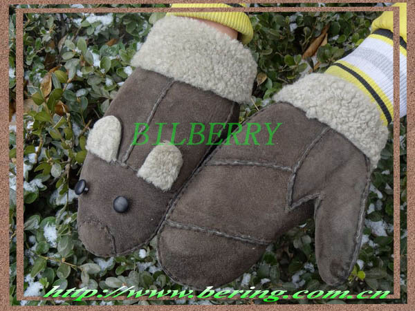 Fashion & Warm 100% Geniune Leather Women Gloves