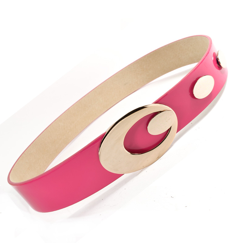 Fashion wide belt cummerbund japanned leather women's belt female all-match decoration strap