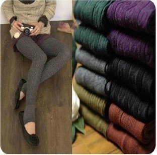 Fashion Winter Tights Pantyhose Colors Warm Stockings Free Shipping