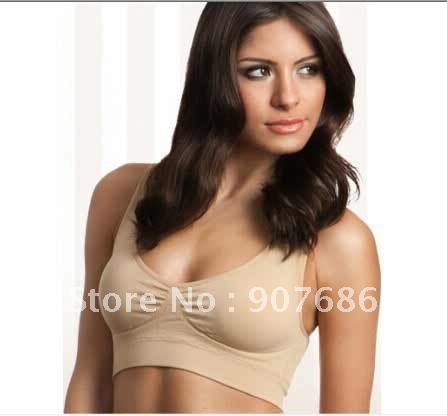Fashion Women Genie Seamless Bra Yoga Sports Shaper Underwear Adjustment Bras 3Colors #1419