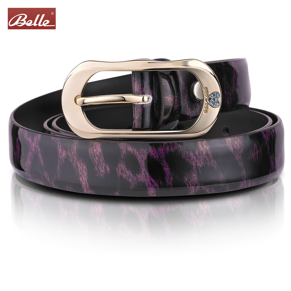 fashion women's genuine leather belt female fashion pin buckle strap gradient f0850 100% genuine leather belt designer belt