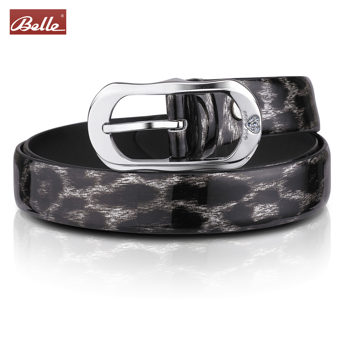 fashion women's genuine leather belt female fashion pin buckle strap love diamond f0849 100% genuine leather belt designer belt