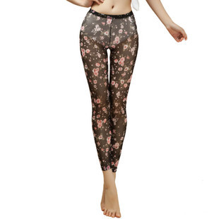 Fashion women's slim all-match print legging