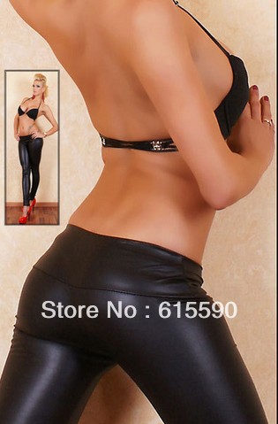 Fashion Womens Faux Leather High Waist Leggings Pants Tights Cheaper price + Free Shipping Cost + Fast Delivery