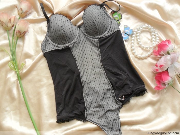 Fashion yamamay black sexy bodysuit shapewear body shaping beauty care clothing 70b75b80b
