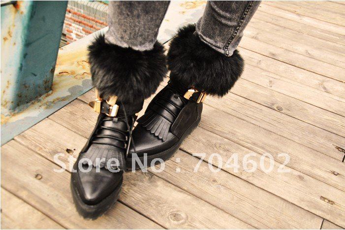 Fashionable Autumn and Winter Womens Long Furry Stockings  DHL  Free Shipping 34pcs=17pairs