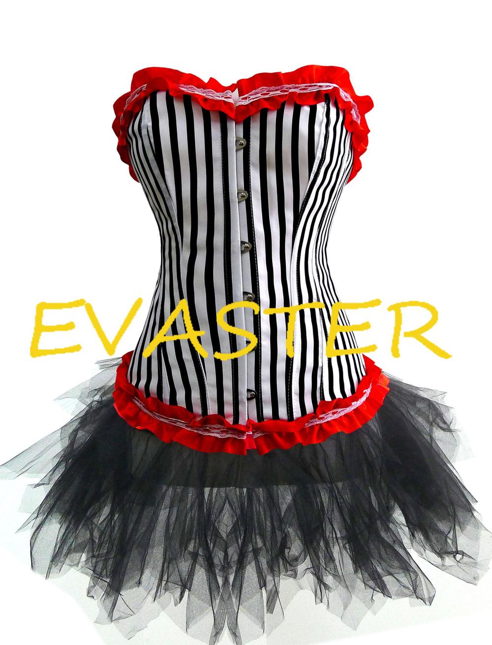 Fashionable Hot sale Burlesque Ruffled women sexy body corsets