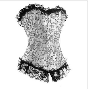 Fashionable Lace Push-up Corset & Buister Lingerie