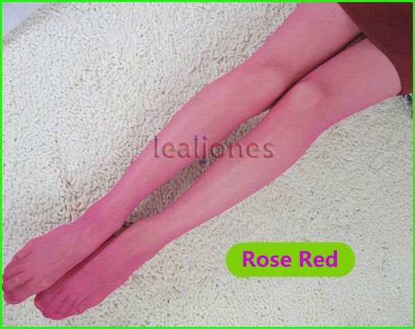 Fashionable sexy Core wire legs pantyhose rose red ladies socks stocking free shipping 061