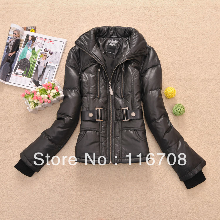 Fast China express 2013 female spring winter brief thermal all-match down coat outerwear co-066