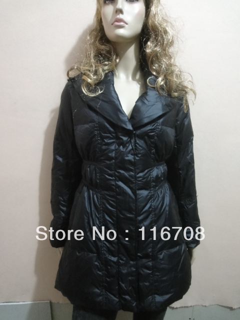 Fast China express fashion Women medium-long casual down coat slim outerwear upperwear 2012 co-050